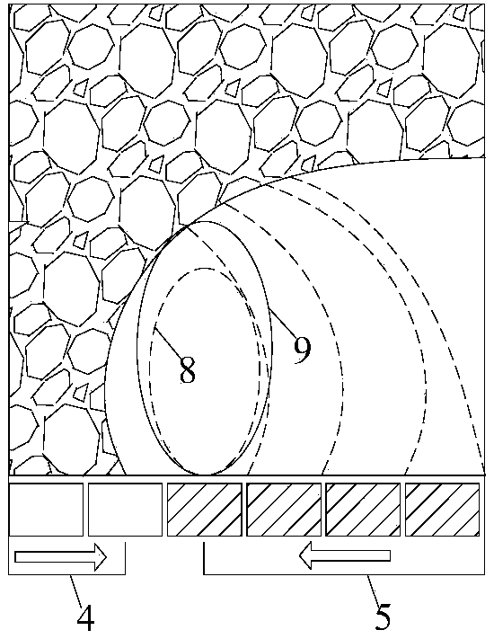 Coal discharging system and method capable of reducing top-coal losses of end of fully mechanized caving face