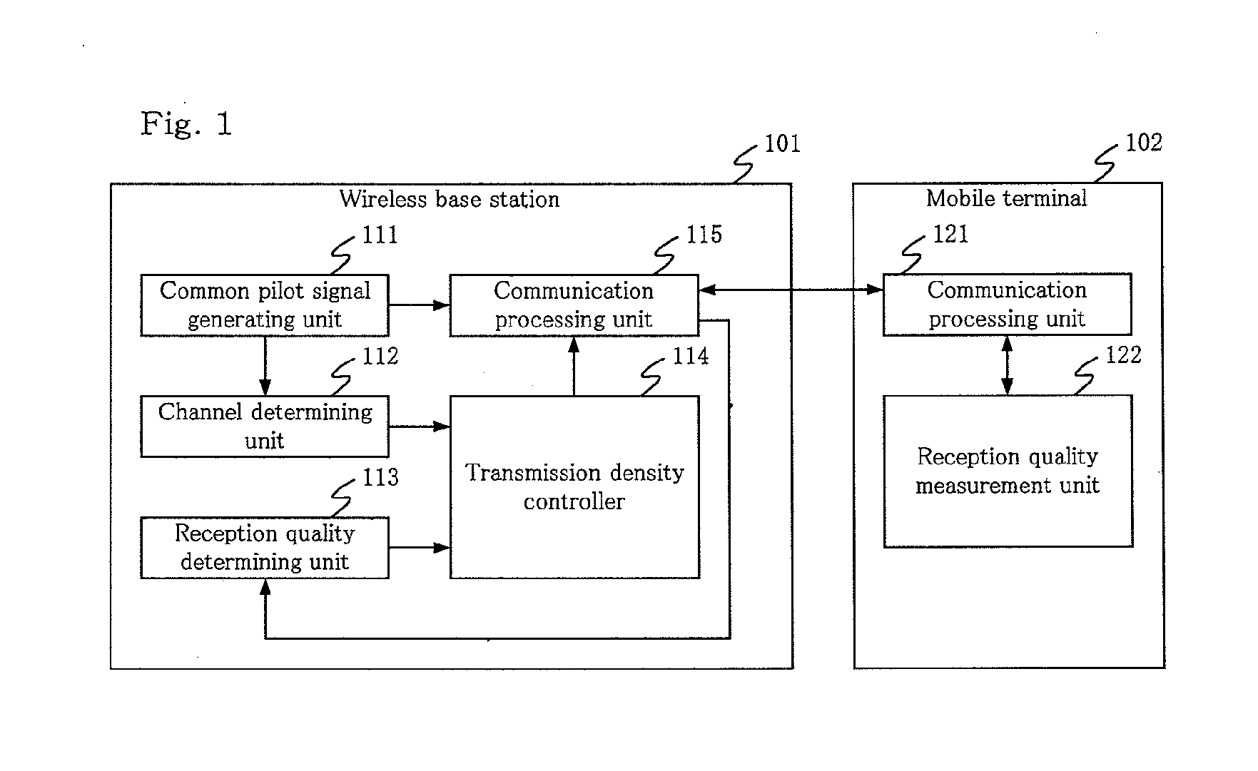 Wireless communication system, wireless base station, method of controlling transmission of common pilot signal in wireless communication system, and program