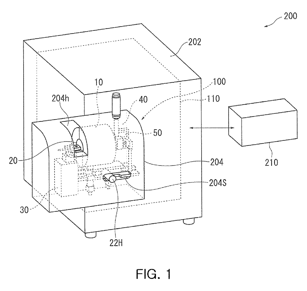 Evolved gas analyzer and method for analyzing evolved gas