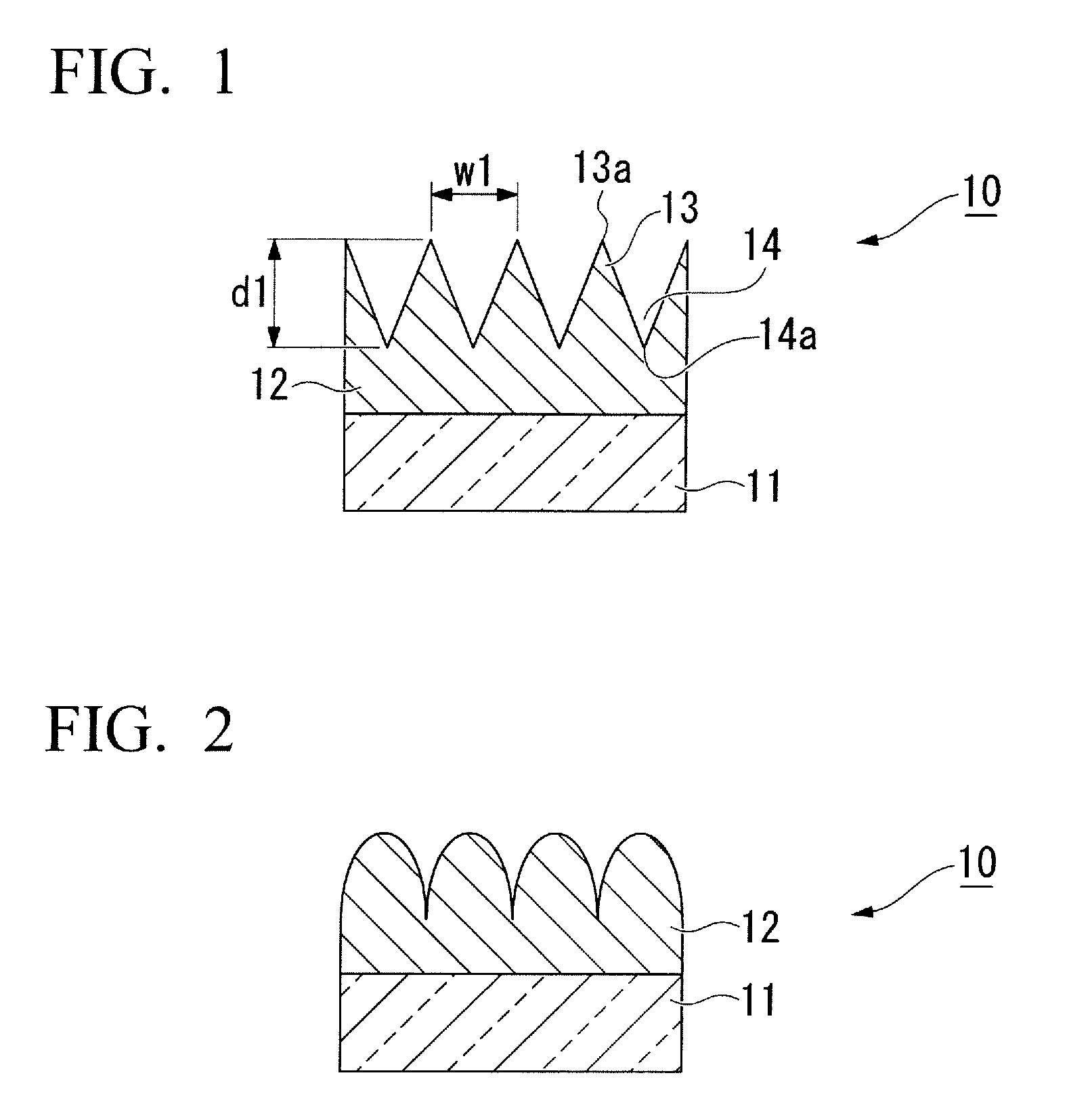 Transparent molded body and antireflective member using the same