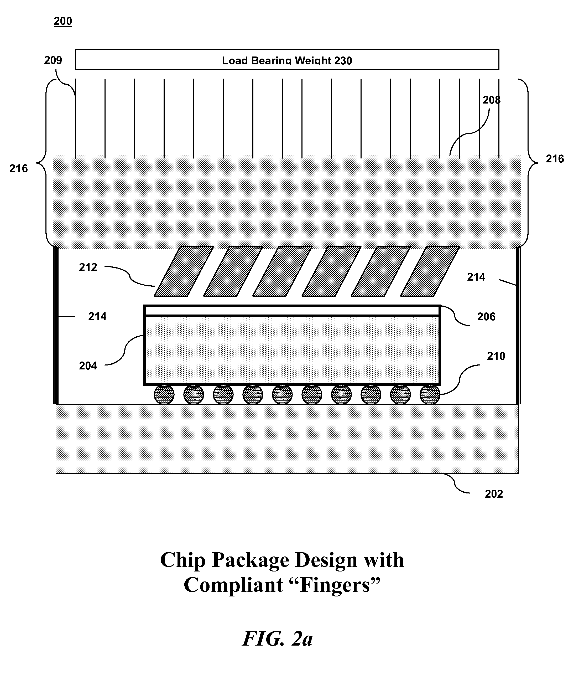Heat Sink with Thermally Compliant Beams