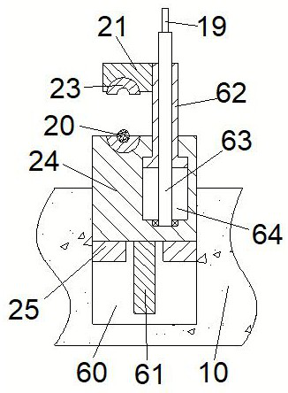 Angle-adjustable round steel bending and cutting integrated device