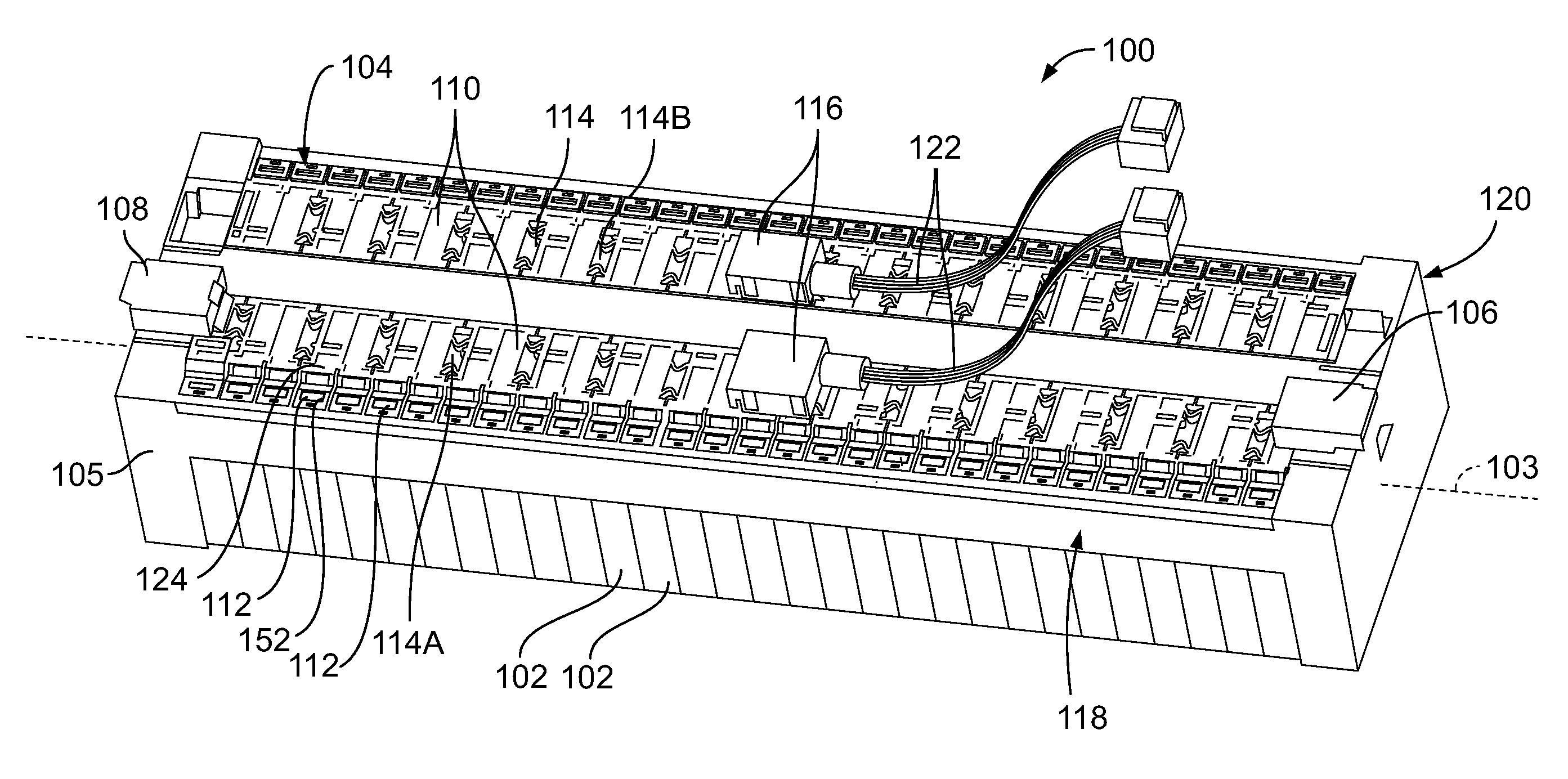 Cover assembly for a battery module