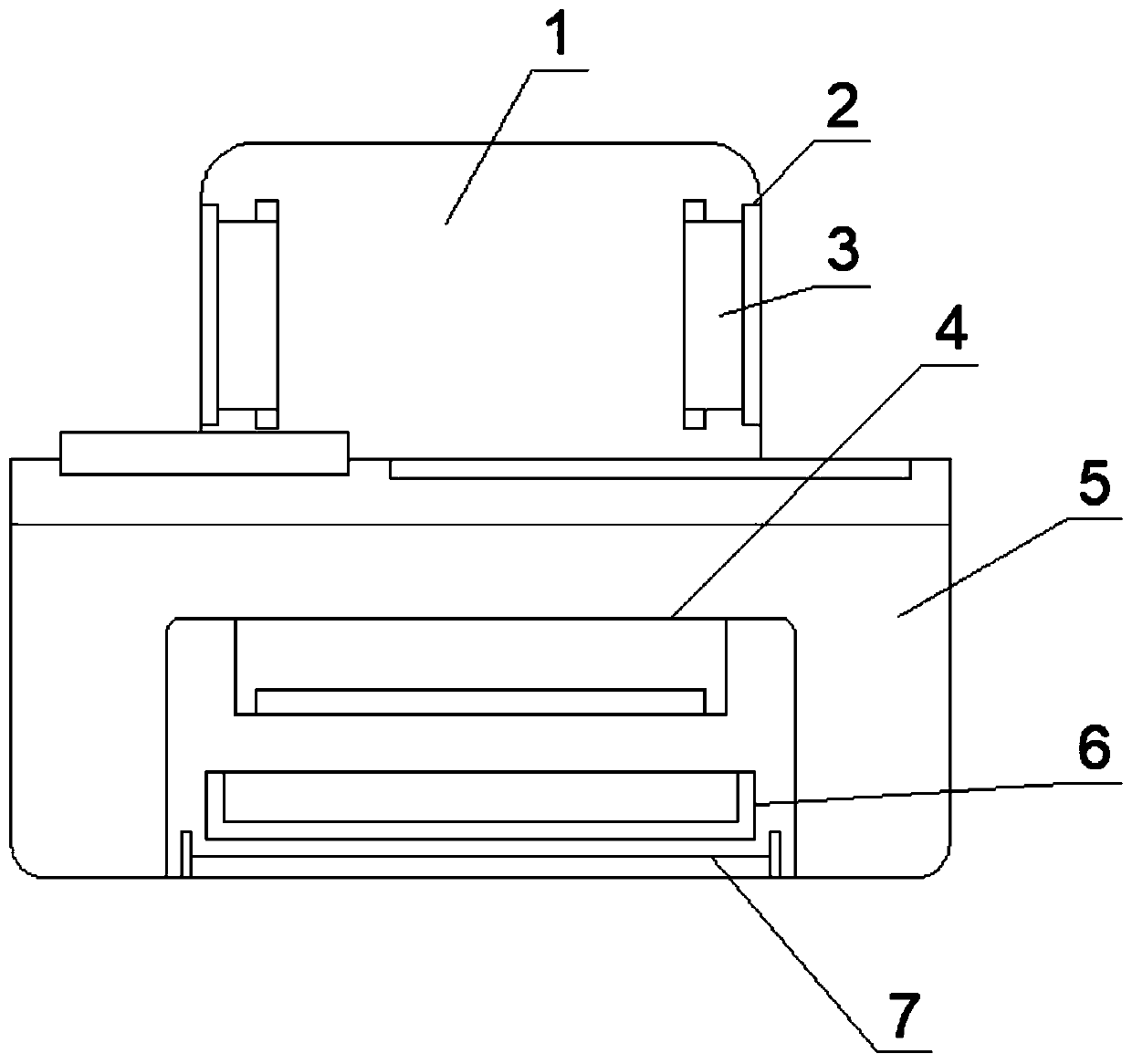 Hospital electronic medical record printing device