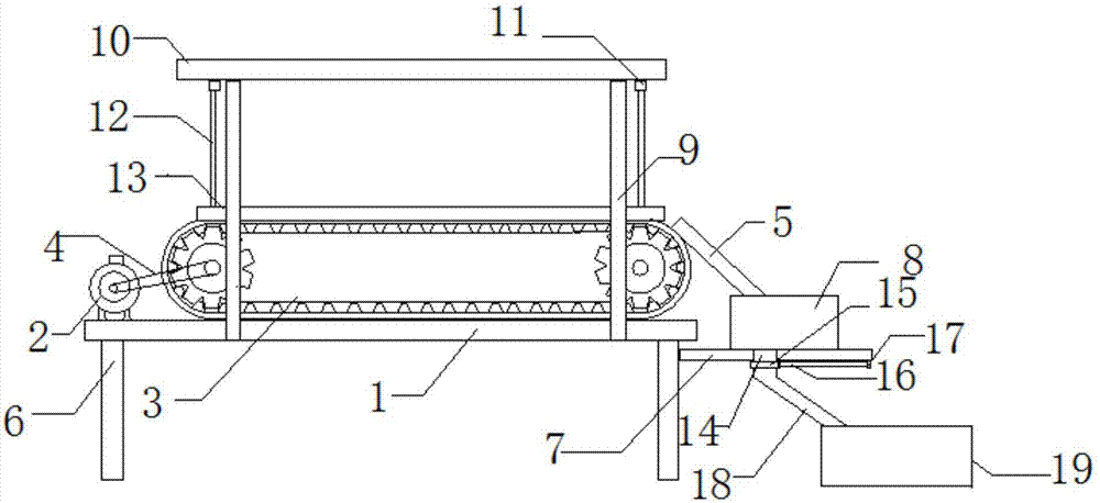 Optimized feeding device for steel ball rough grinding