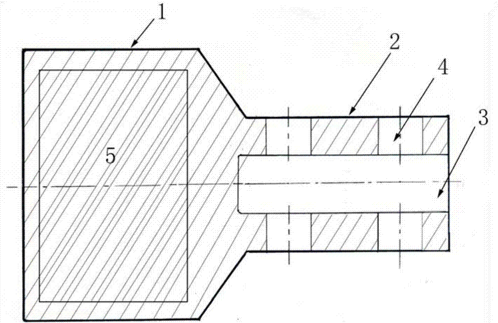 Pusher of discharging cooler for producing potassium sulphate chemical fertilizer by using Mannheim furnace