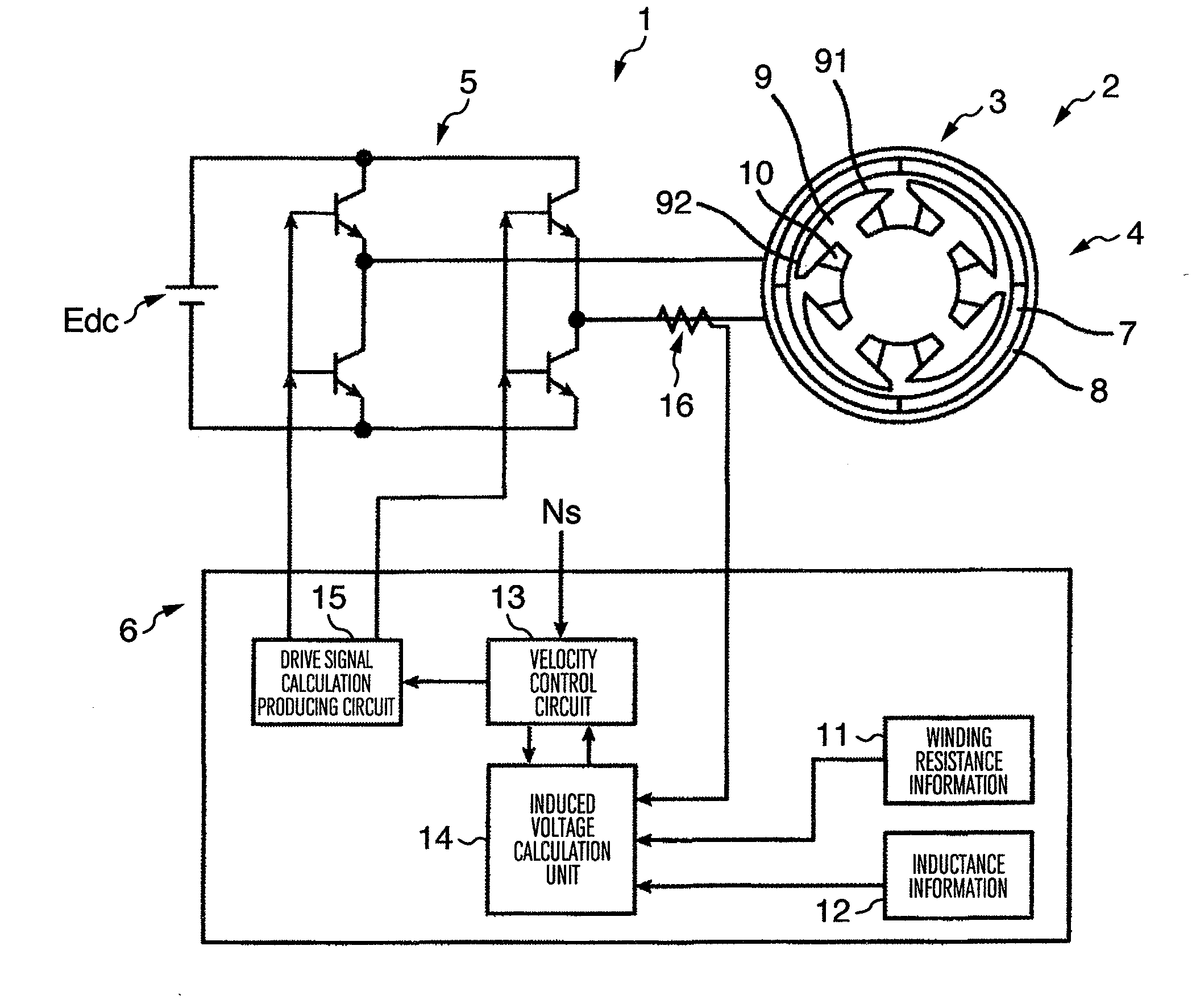 Single-phase position sensorless permanent magnet motor control apparatus