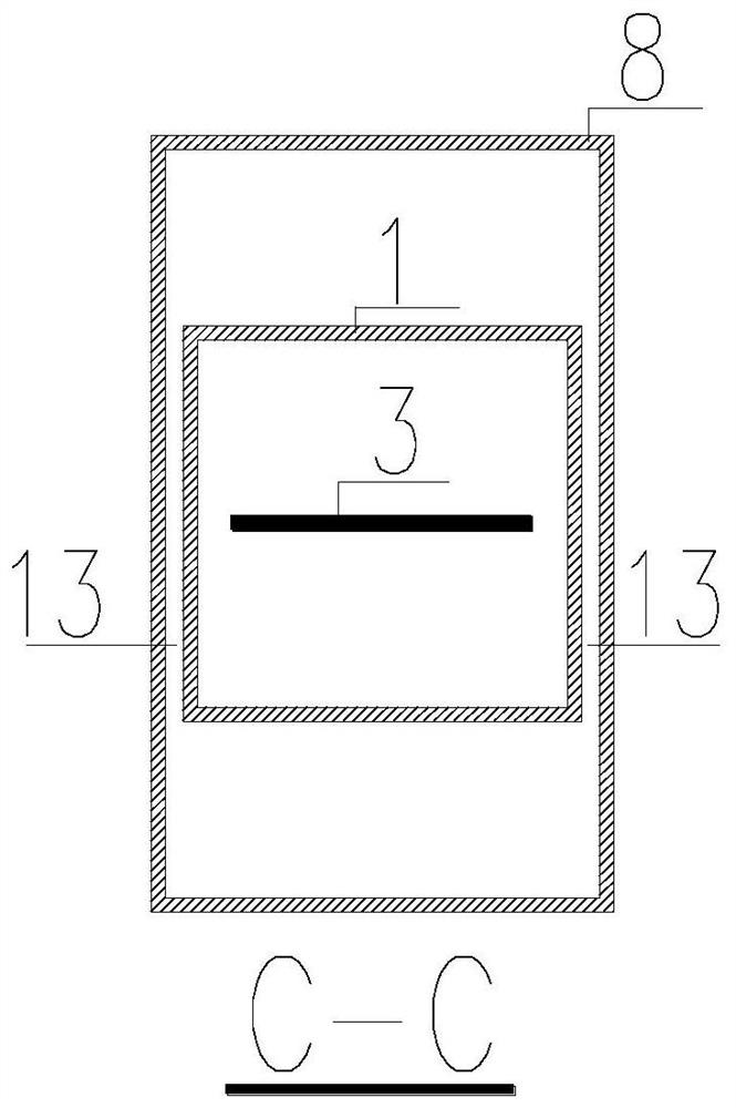 Fabricated replaceable two-stage buckling-restrained energy dissipation supporting component