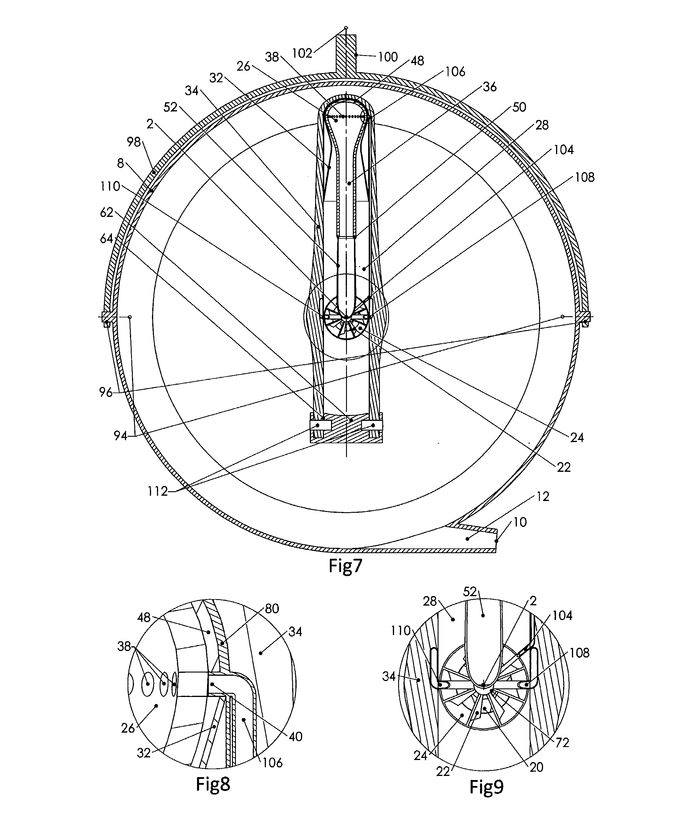 A rotor assembly for an open cycle engine, and an open cycle engine