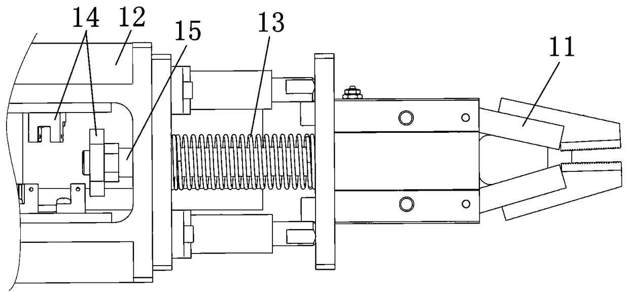 Curing barrel surface dose rate detection device and detection method