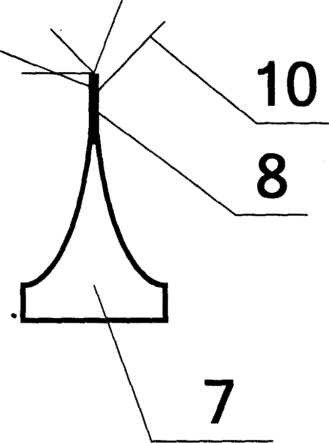 Transversing cathode emitting structural panel display device and its production technique