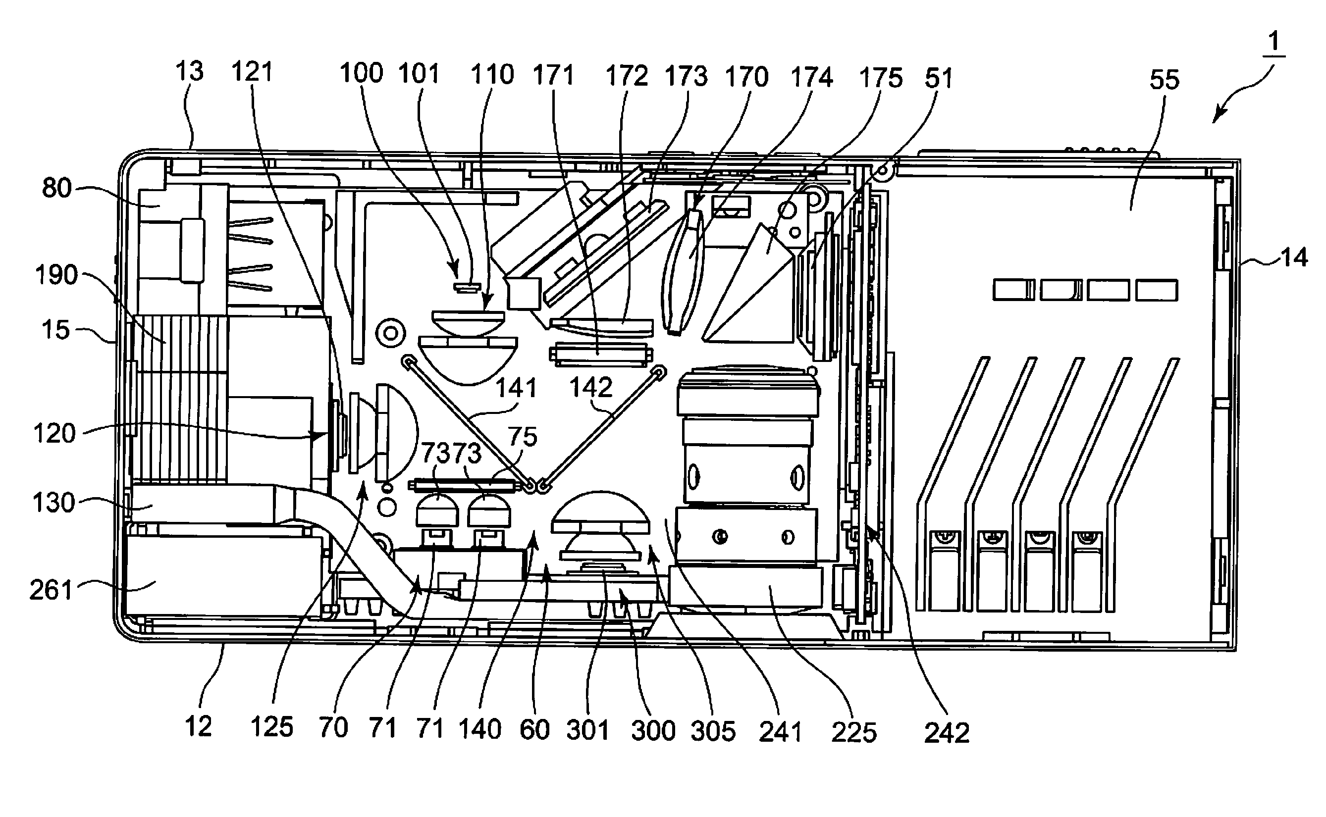 Light source unit having a microlens array for converting excitation light into plural light ray bundles and projector including the light source unit