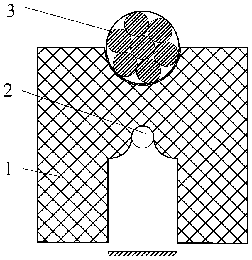 Dynamic measuring method of wire rope tension