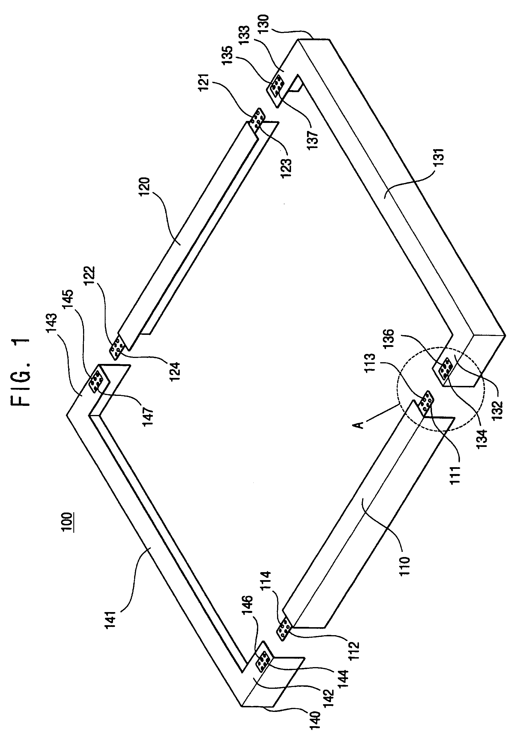 Chassis and display device having the same