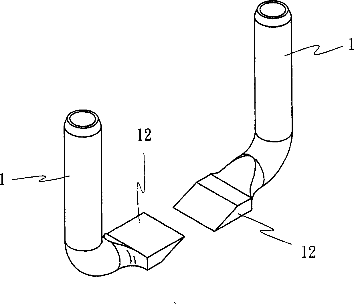 Making method for dual lead device clamp