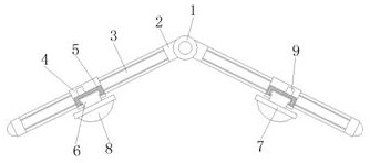 Hipbone joint training equipment for medical care