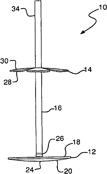 Fastening device for fastening a fixation device to a bone part