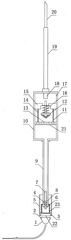 Vein infusion device provided with elastic buoyant valve and filtering and purification device