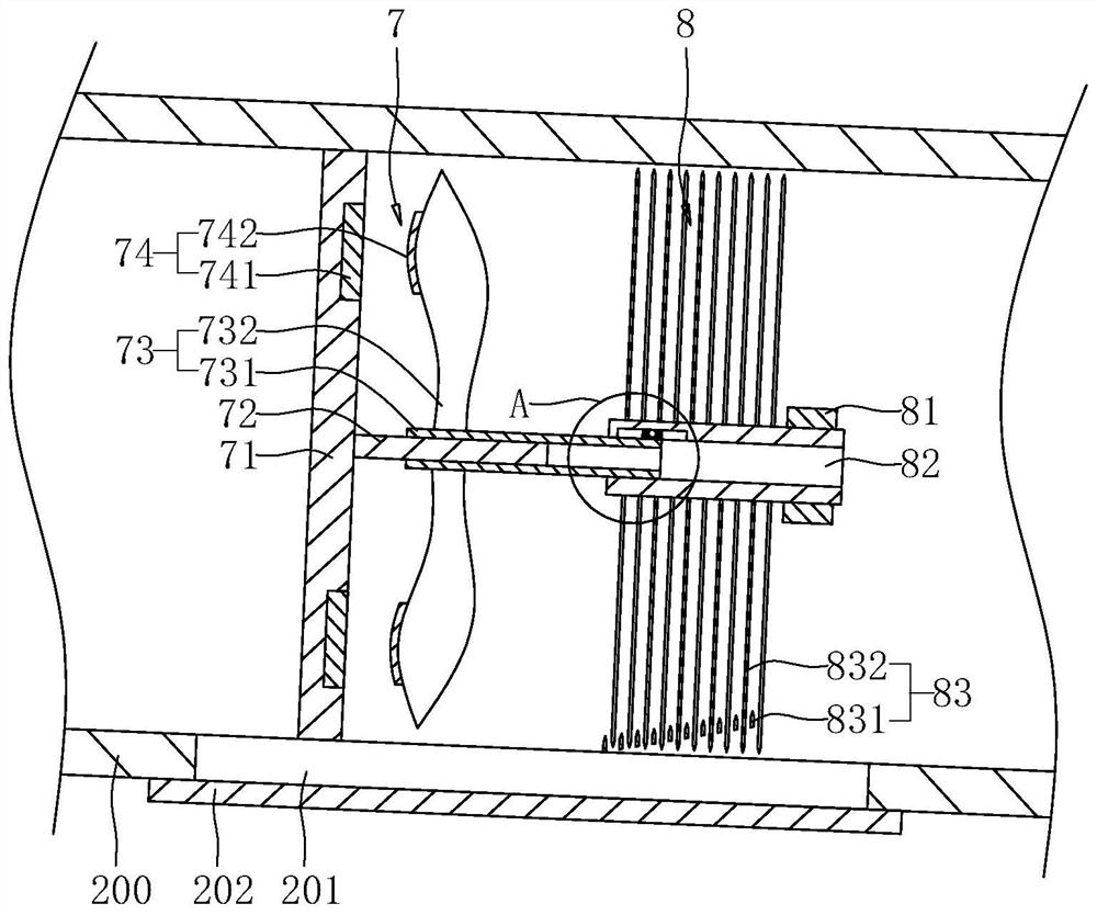 Rescreening and recycling system for noil waste