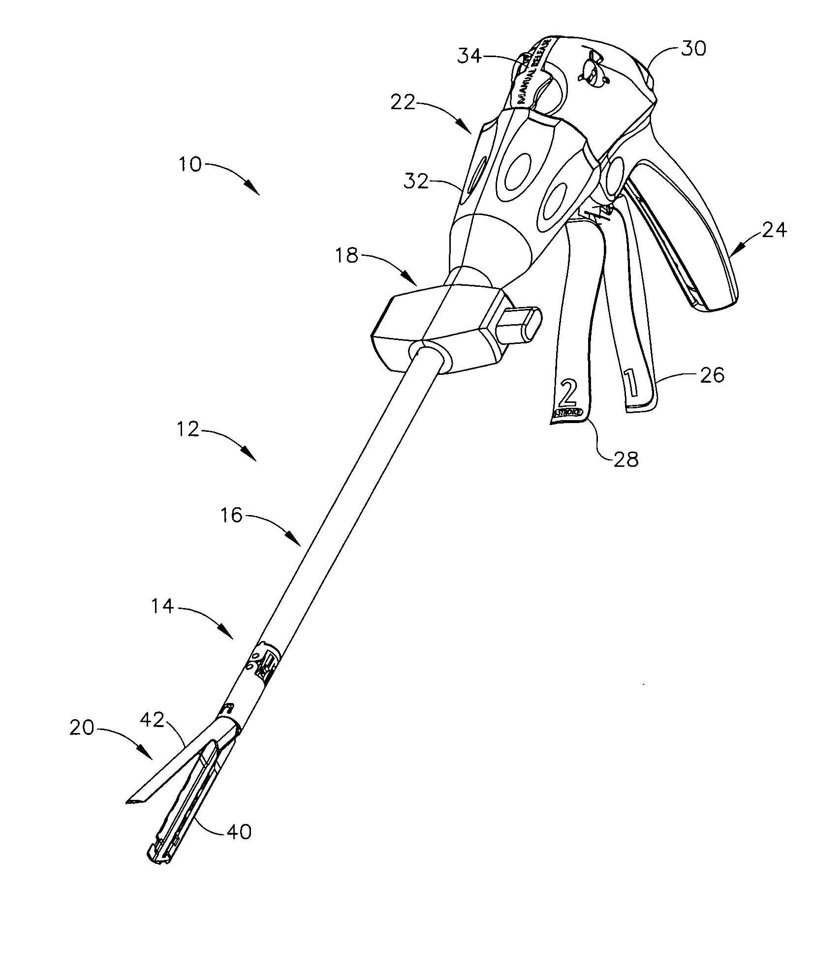 Surgical instrument with articulating shaft with double pivot closure and single pivot frame ground
