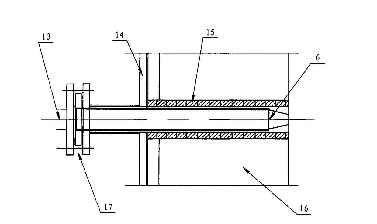 Method for realizing low temperature tempering by medium-high temperature tempering furnace