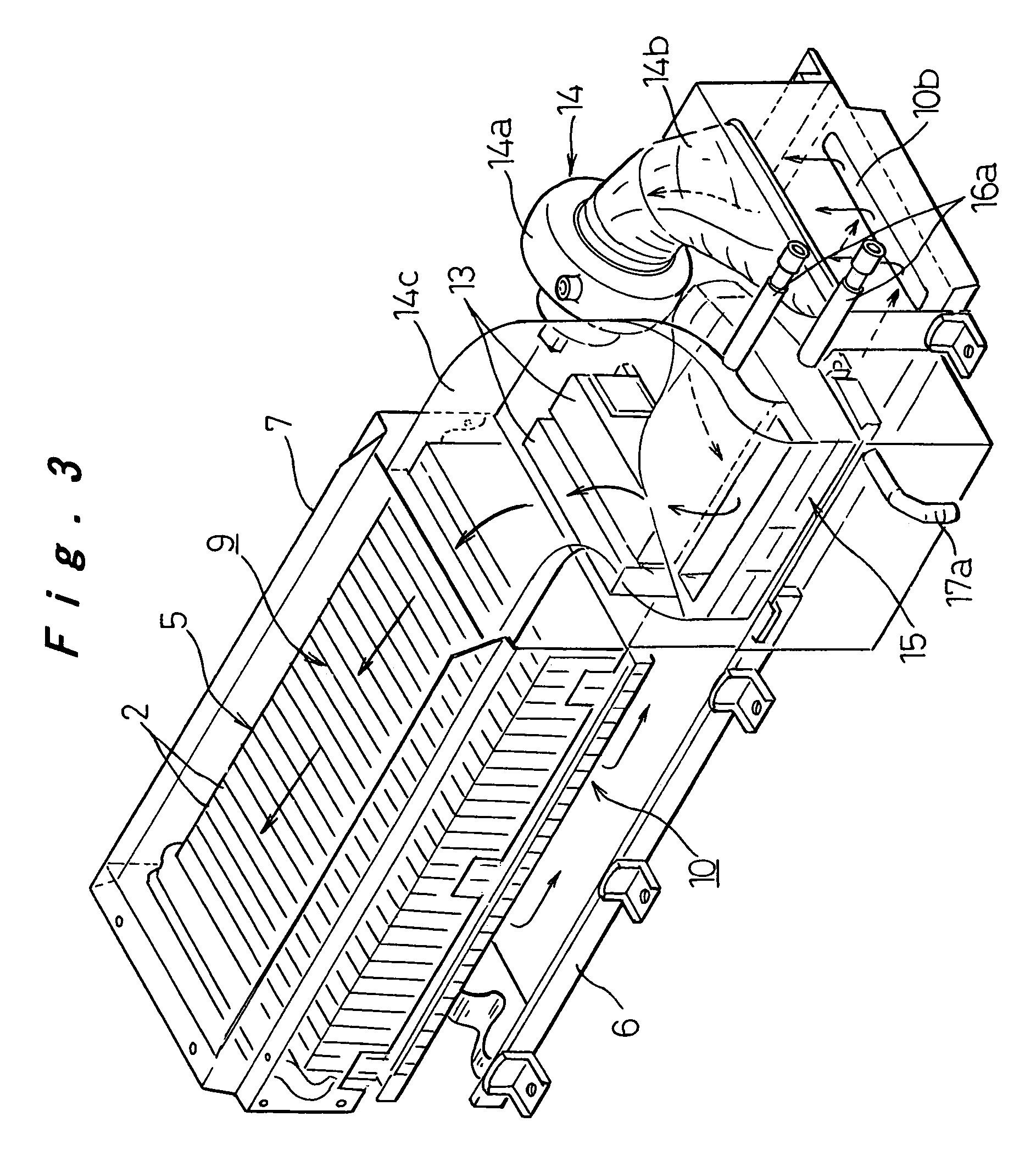 Battery pack apparatus with heat supply and discharge