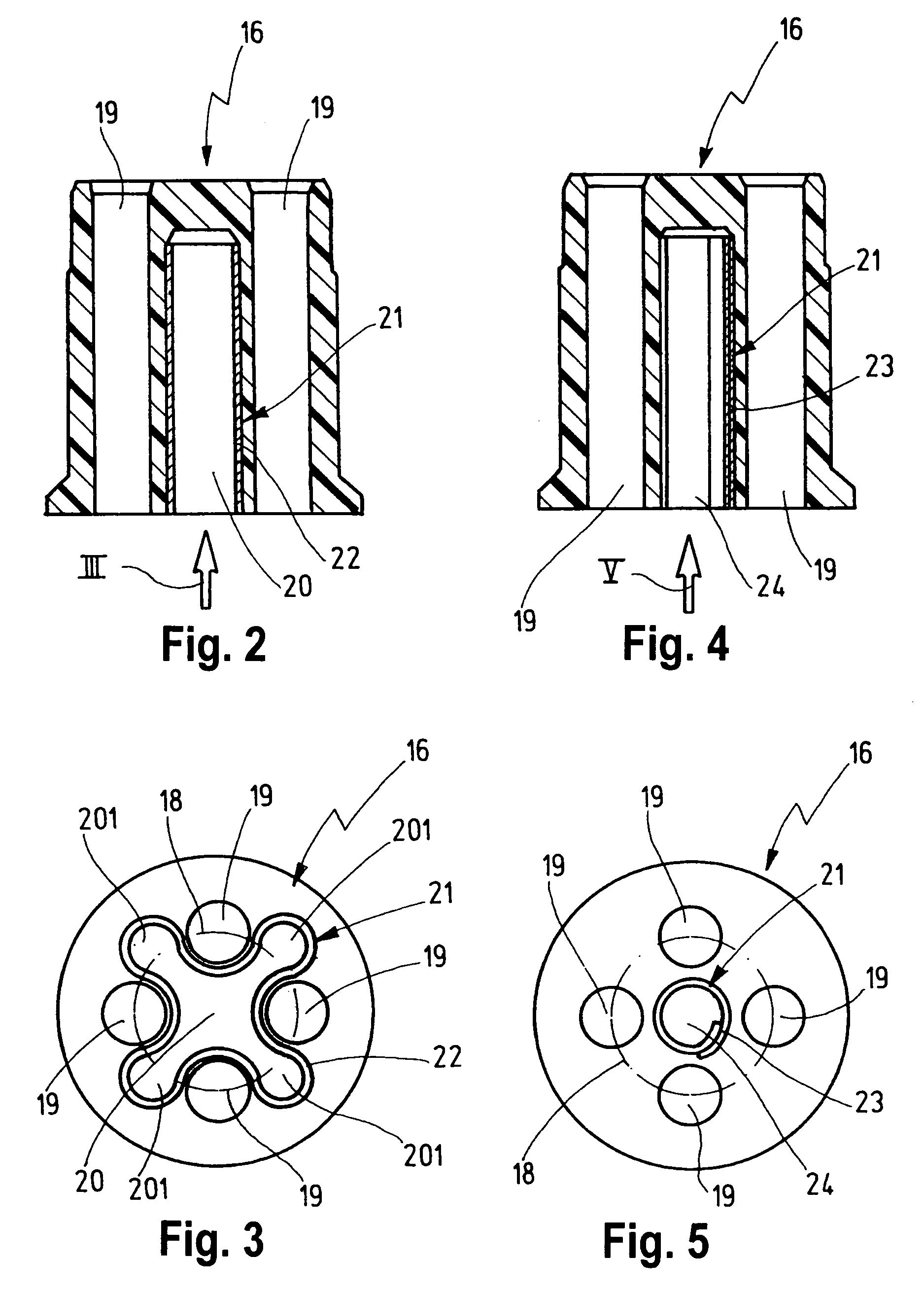 Sensing element for determining a physical property of a gas mixture