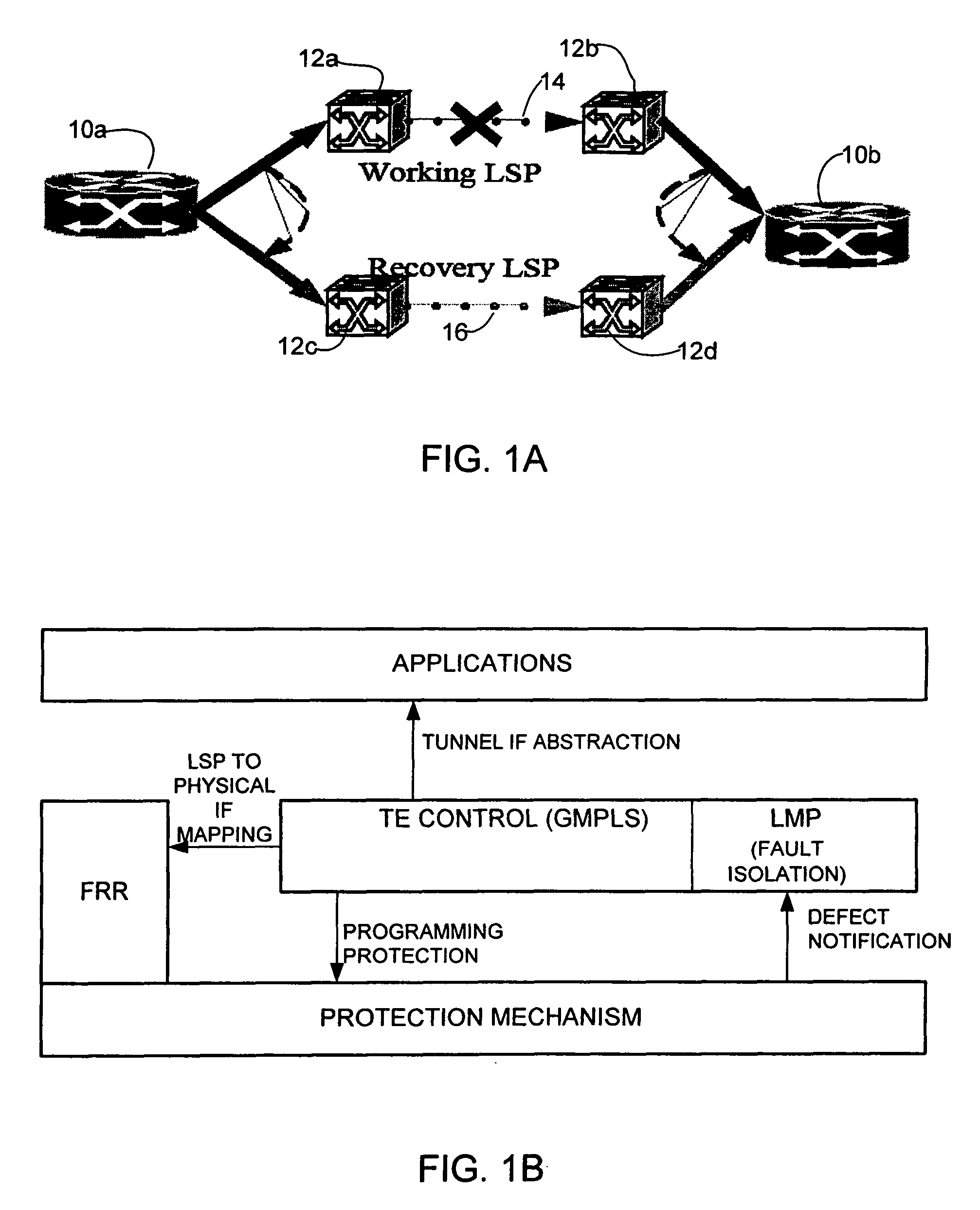 Dynamic path protection in an optical network