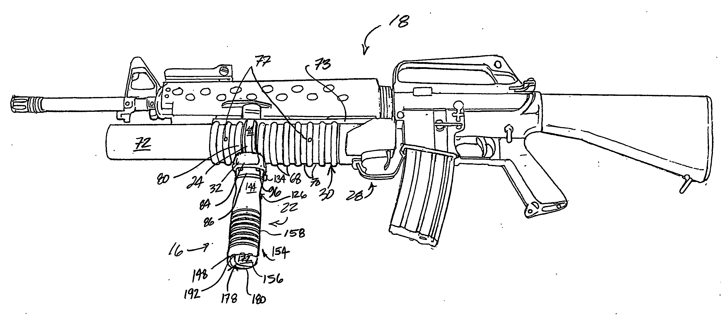 Weapon grip assembly