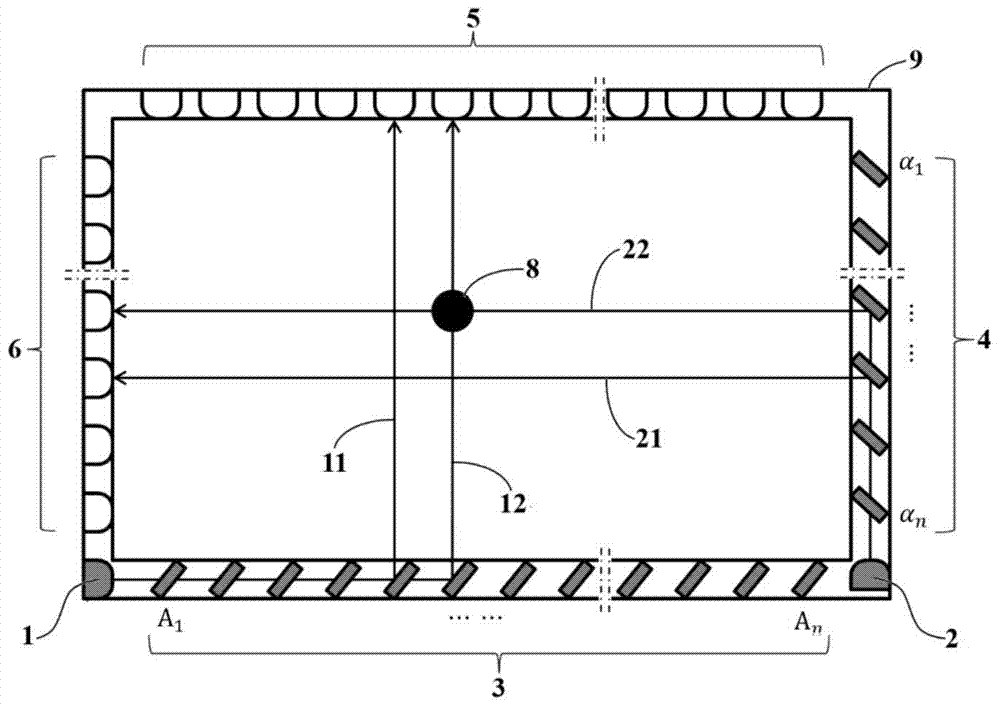 A liquid crystal array type infrared touch screen