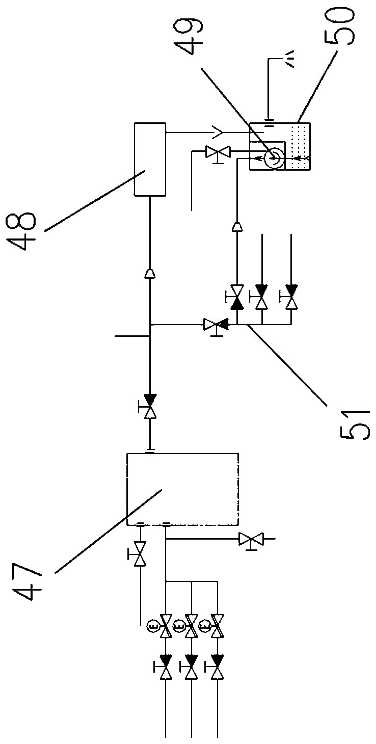 Environmental-protection ship ballast water treatment system