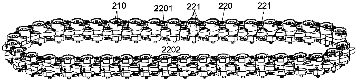 Tool magazine conveying device of numerical control machine tool