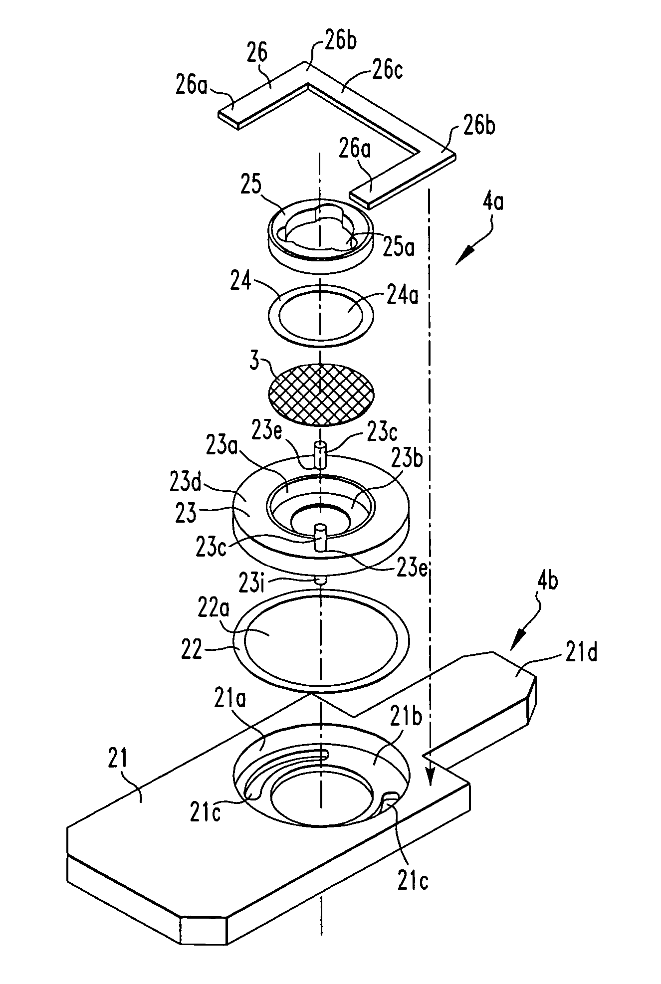 Rotating specimen holder