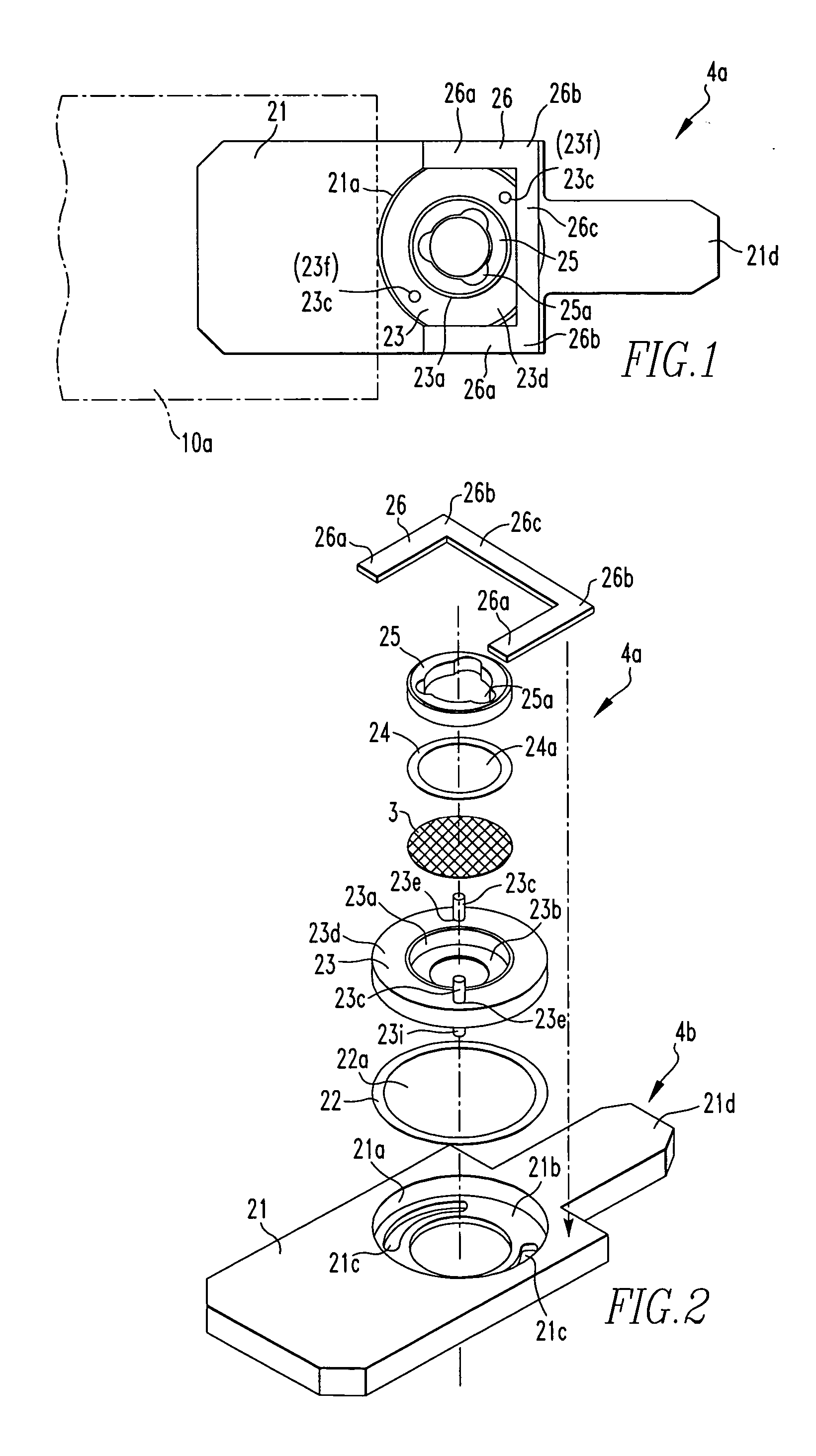 Rotating specimen holder