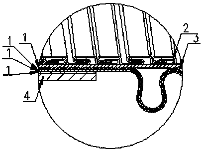 Multi-layer flow guiding composite bellows