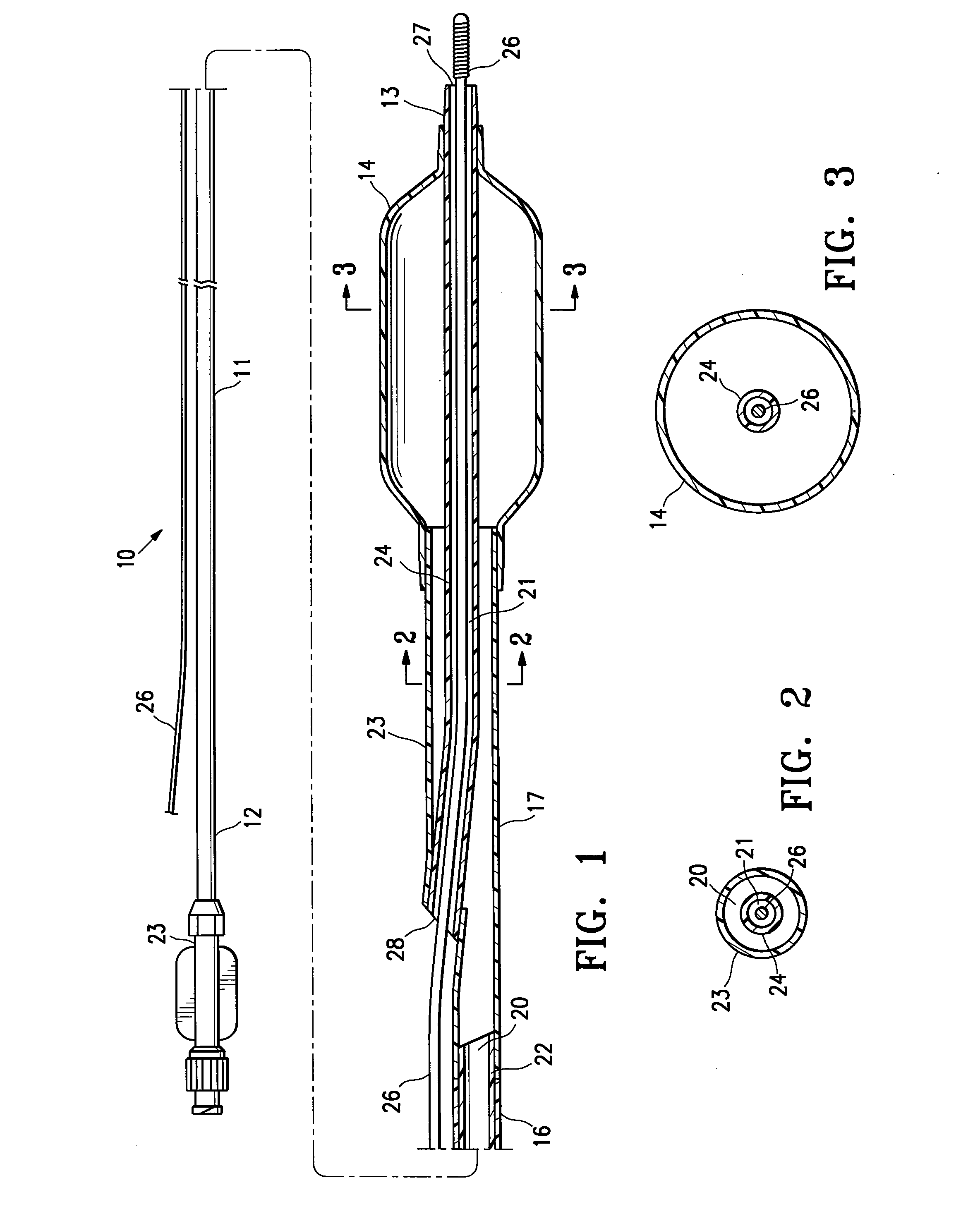 Balloon catheter tapered shaft having high strength and flexibility and method of making same