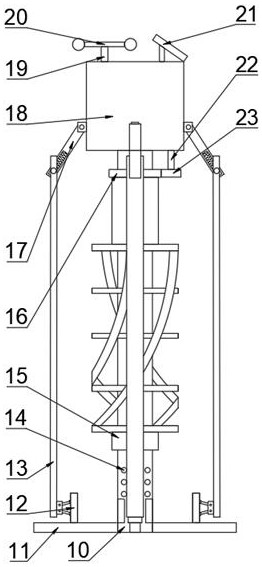 New energy anti-collision self-cleaning tide gauge