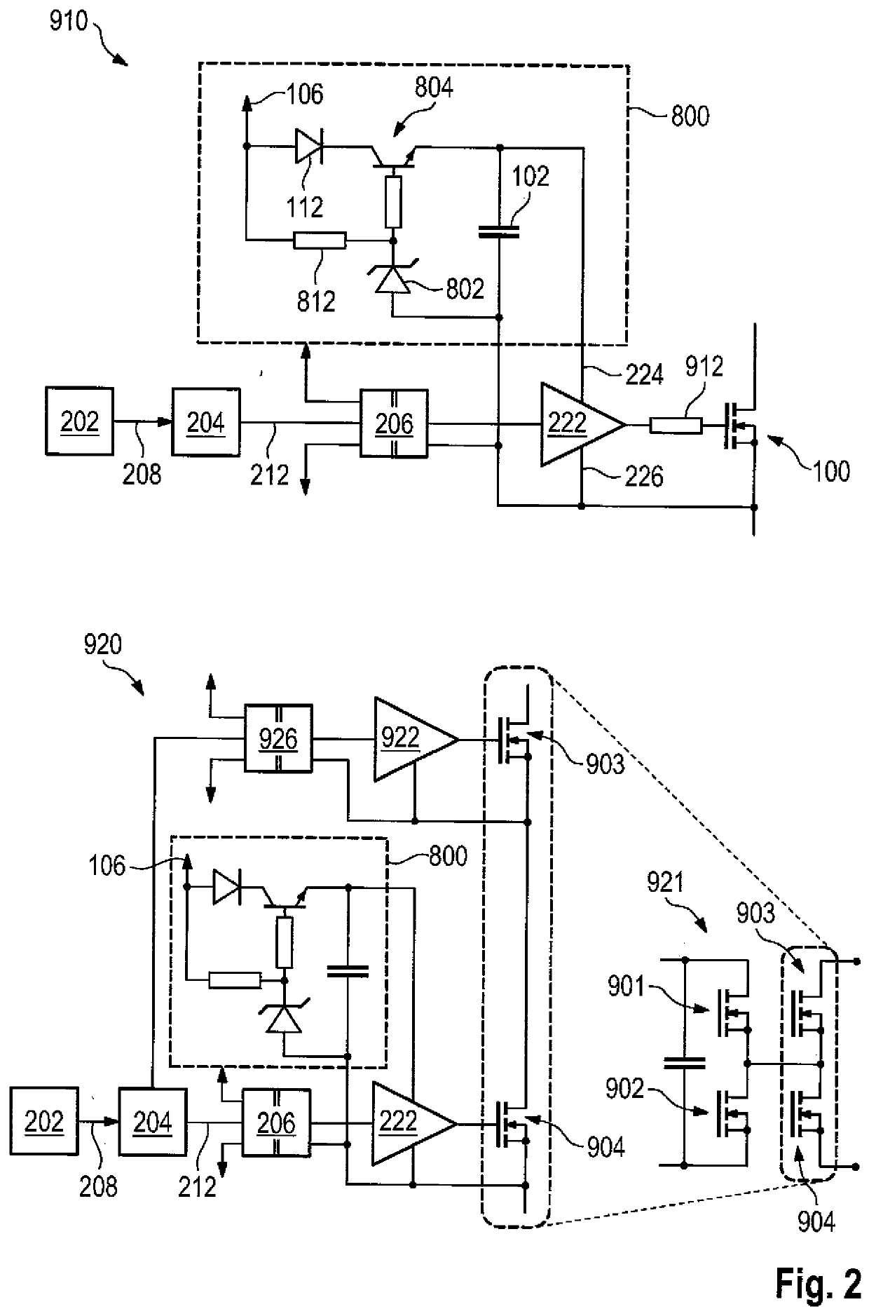 Flexible bootstrapping for power electronics circuits