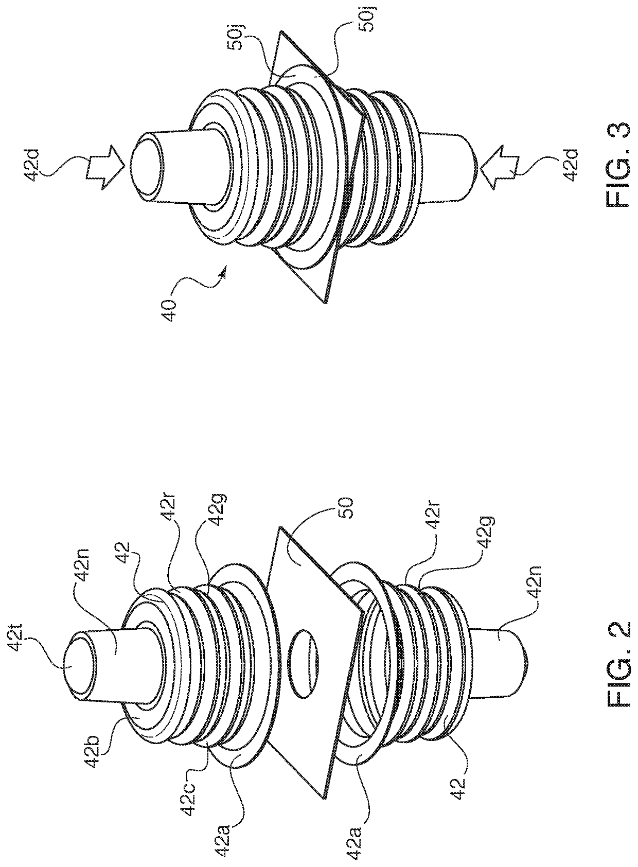 Mattress construction with self inflated air spring