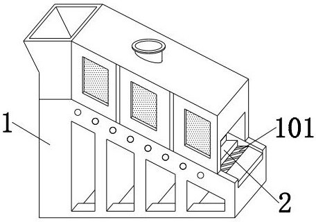 Physical cooling equipment and method for incinerator for household garbage incineration treatment