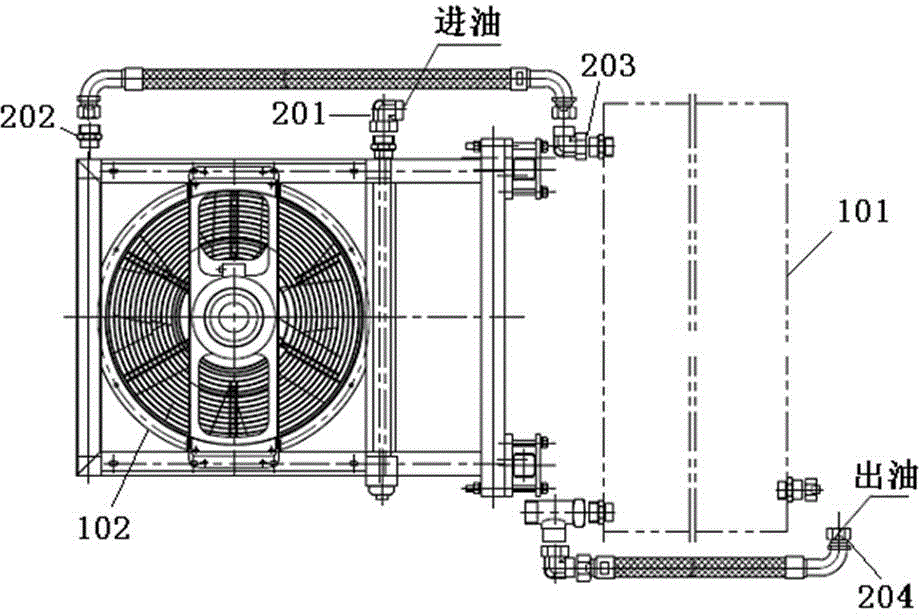 Wind driven generator and method for controlling gear box lubricating and cooling system thereof