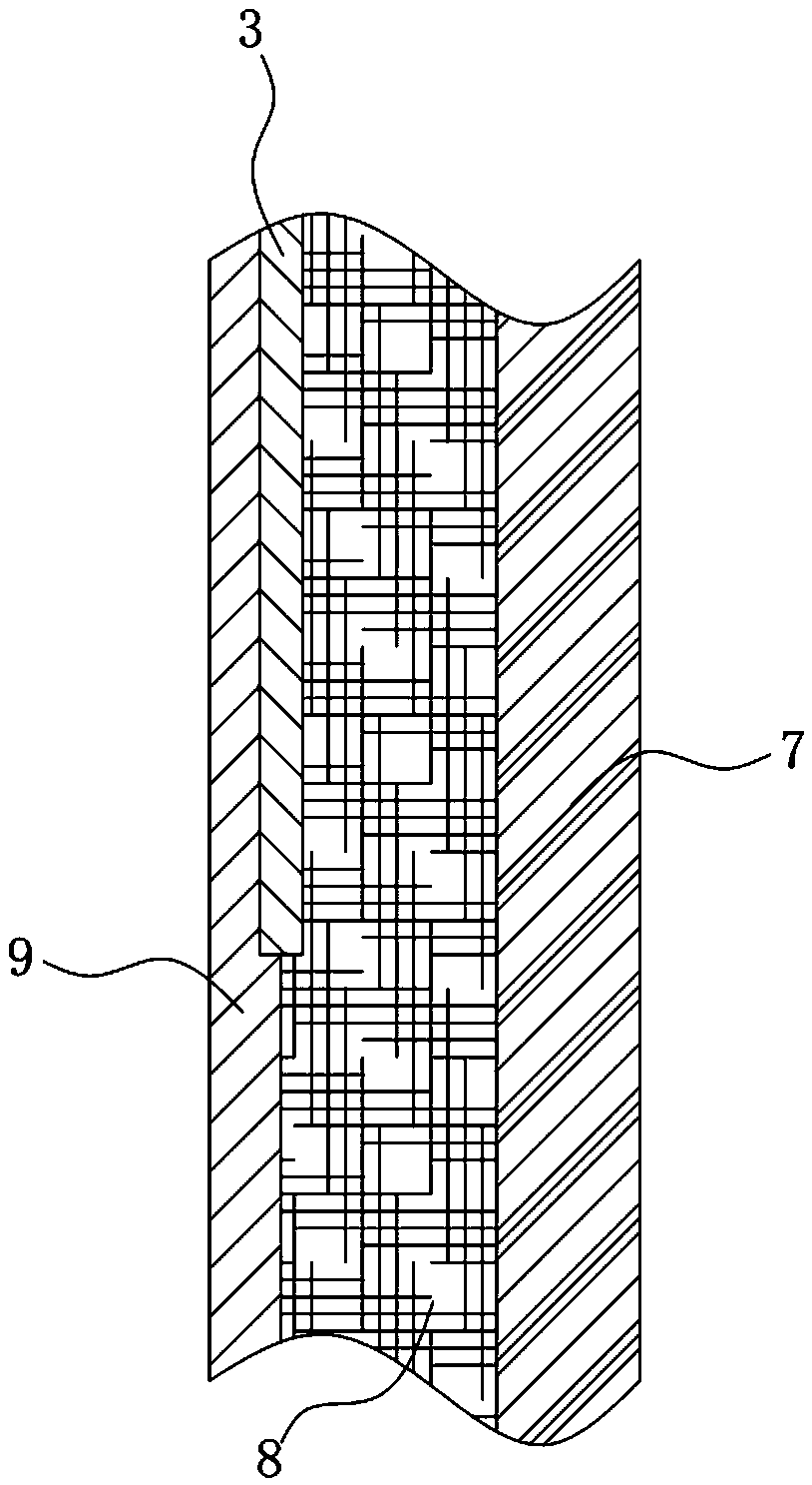 A kind of antistatic insulating glove and application thereof