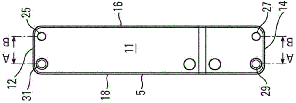 Condenser with a refrigerant supply for an air-conditioning circuit