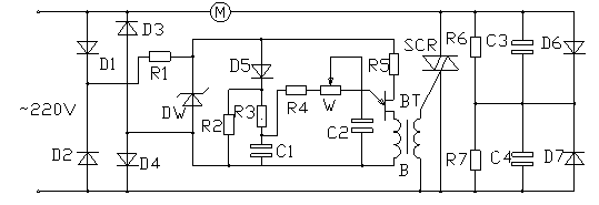 Soft start control device for high-power motor