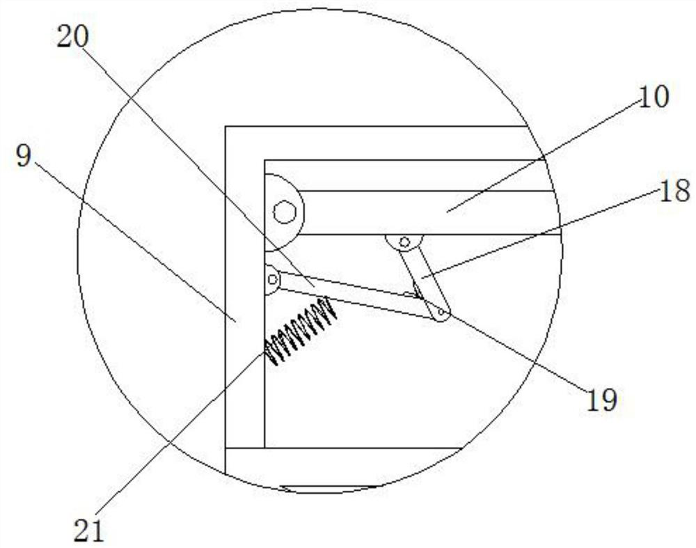 A construction concrete feeding device