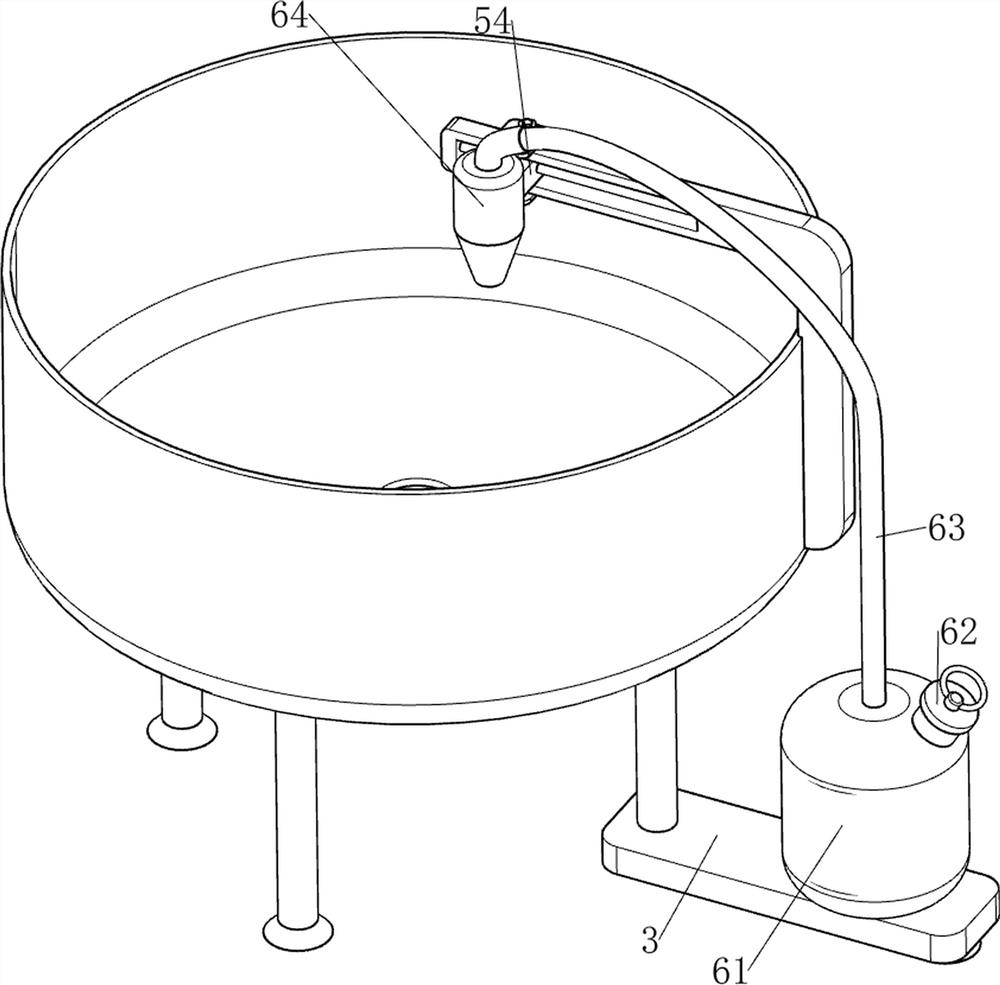 Gear shot blasting device for high-end equipment manufacturing