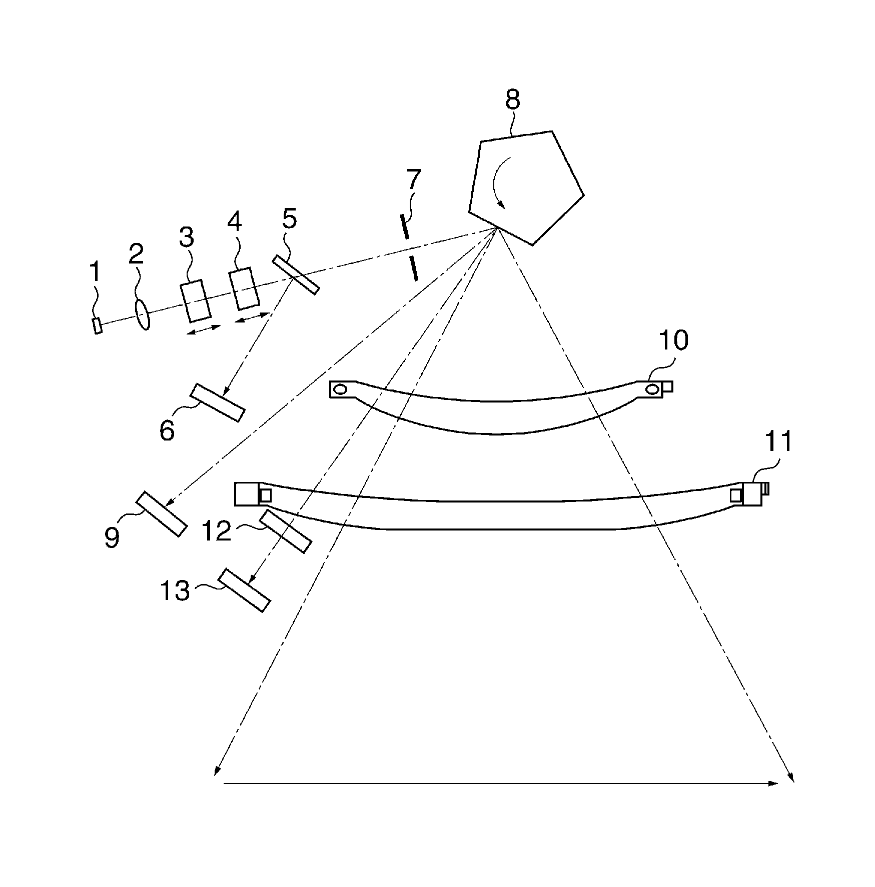 Optical scanning apparatus and color image forming apparatus therewith