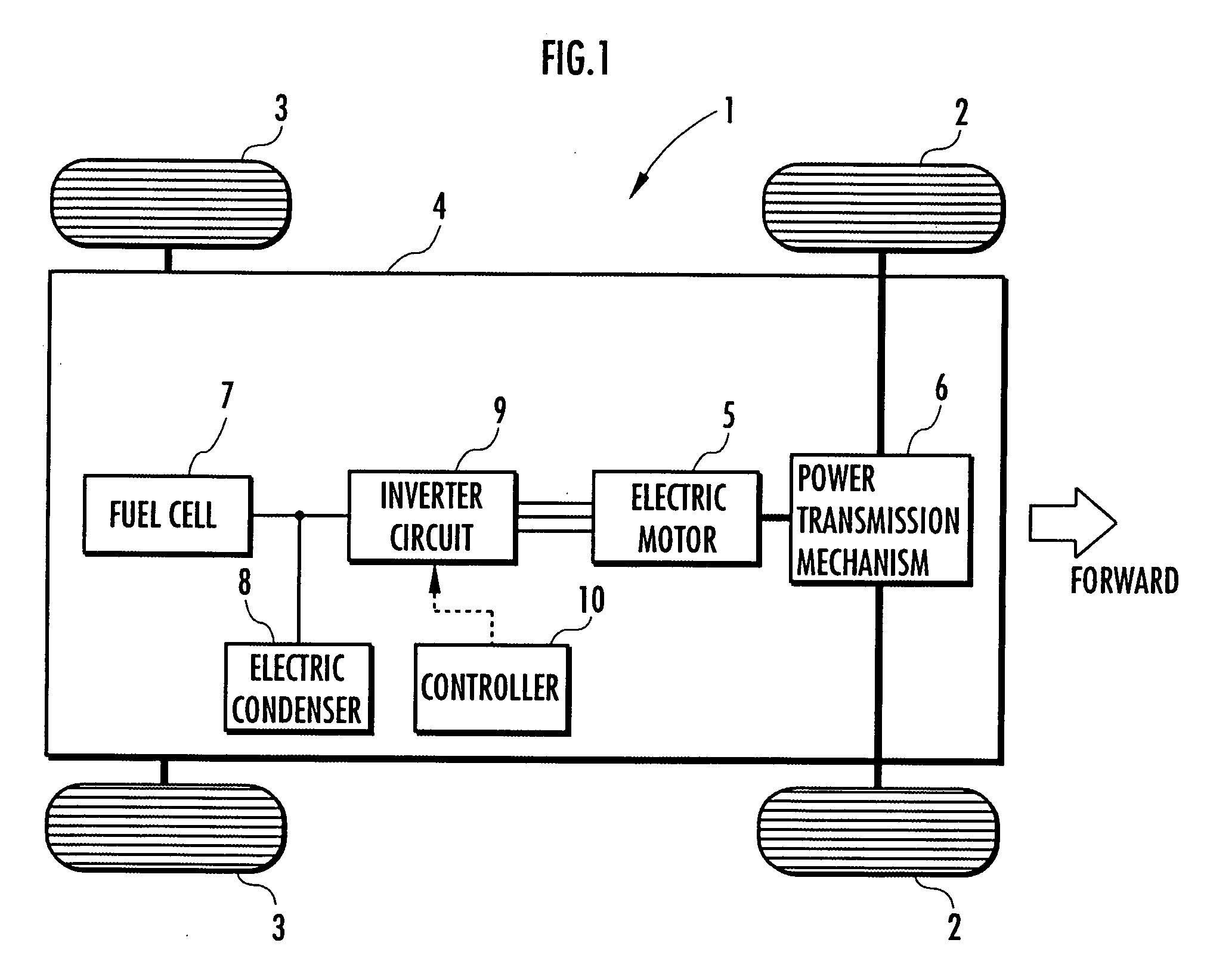 Traction Control Device for Vehicle