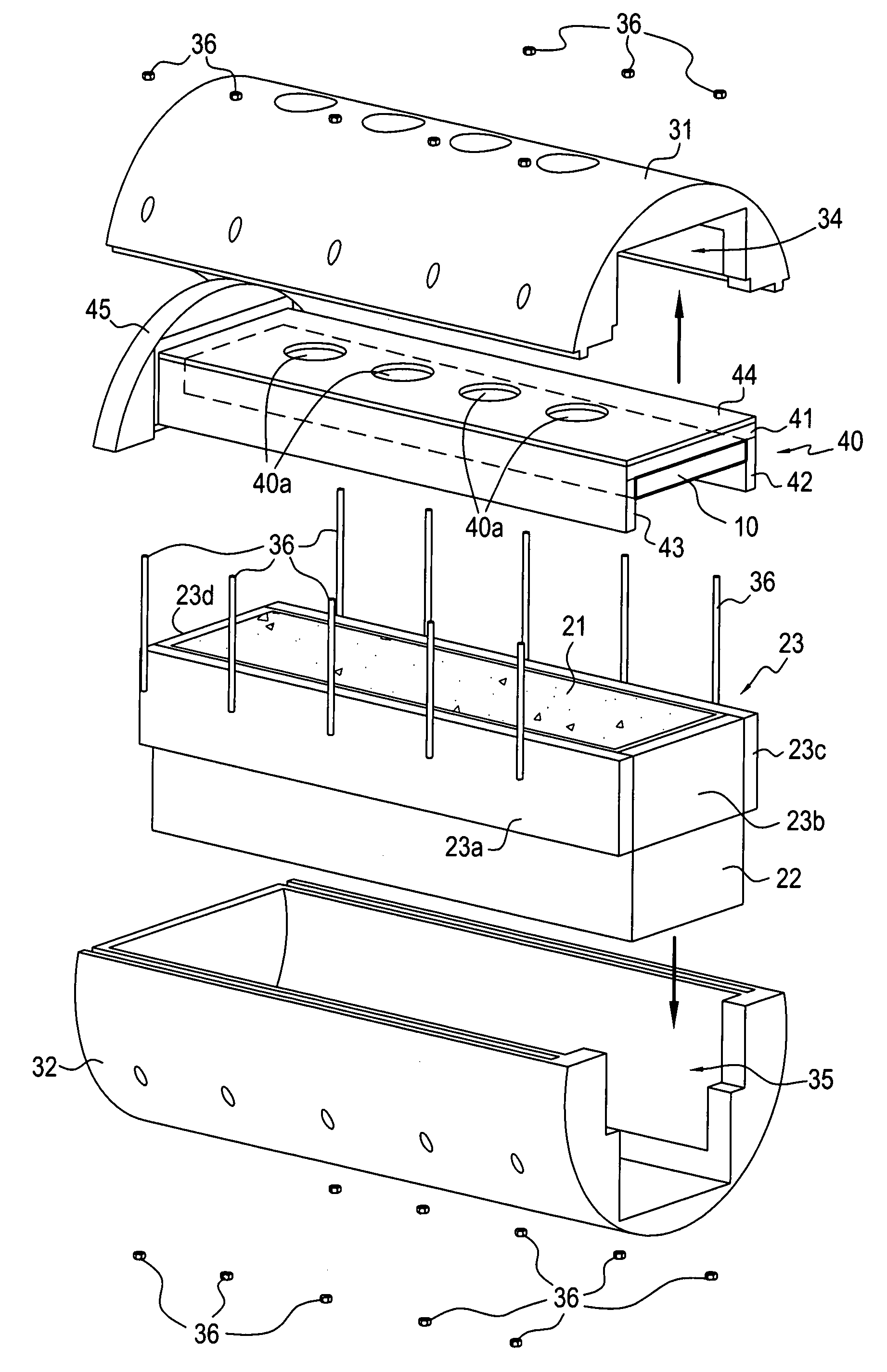 Thermal erosion test device and method for testing thermal protection materials of solid propellant thrusters