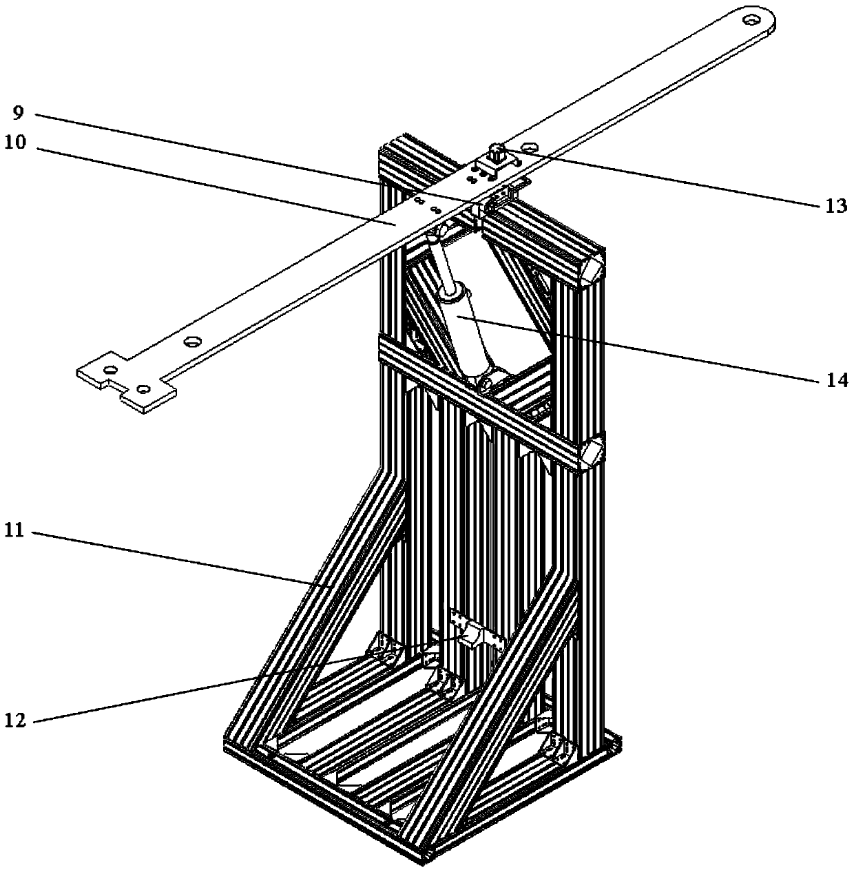 UUV carrying, laying and recovering device